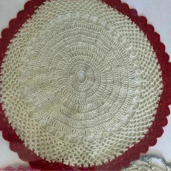 Framed Handmade Doilies - Picture 2 of 7